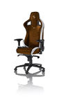 2039 Brown Rozkładane Regulowane Krzesło Biurowe / Komputerowe Krzesło Biurko Z Logo Paryża