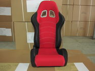 Cloth Fabric Material Sport Racing Seats Fully Reclinable / Auto Car Seats