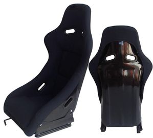 Chiny Handmade Custom Czarne wyścigi miejsca Łatwa instalacja / Wózki do siedzenia fabryka