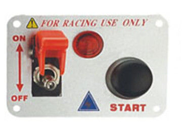 Chiny Samochód wyścigowy Panel przełączający z pokrywką typu Flip Up, przełącznik wyścigowy Racing Toggle Switch fabryka